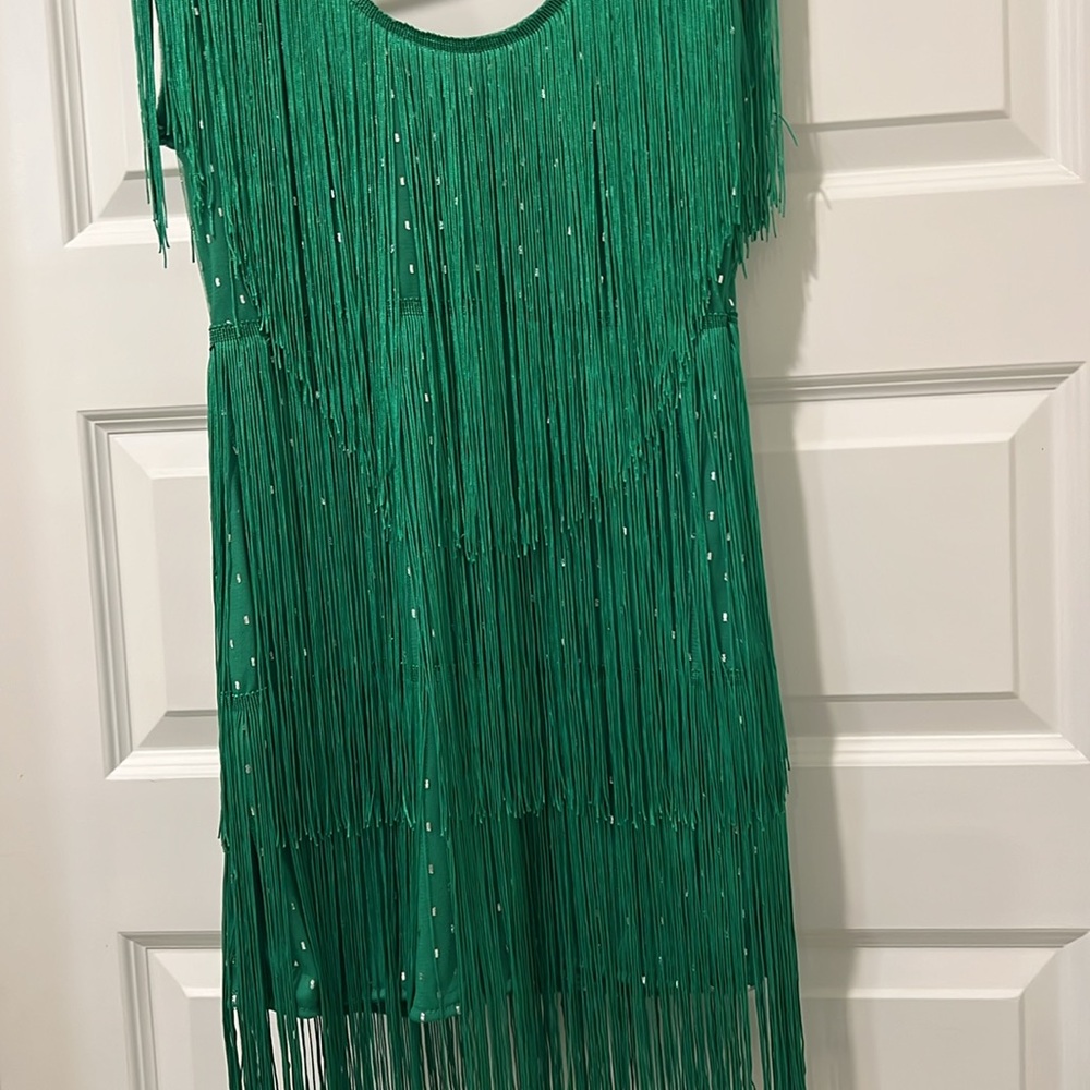 NWOT Fun Fringe Dress - Picture 5 of 5